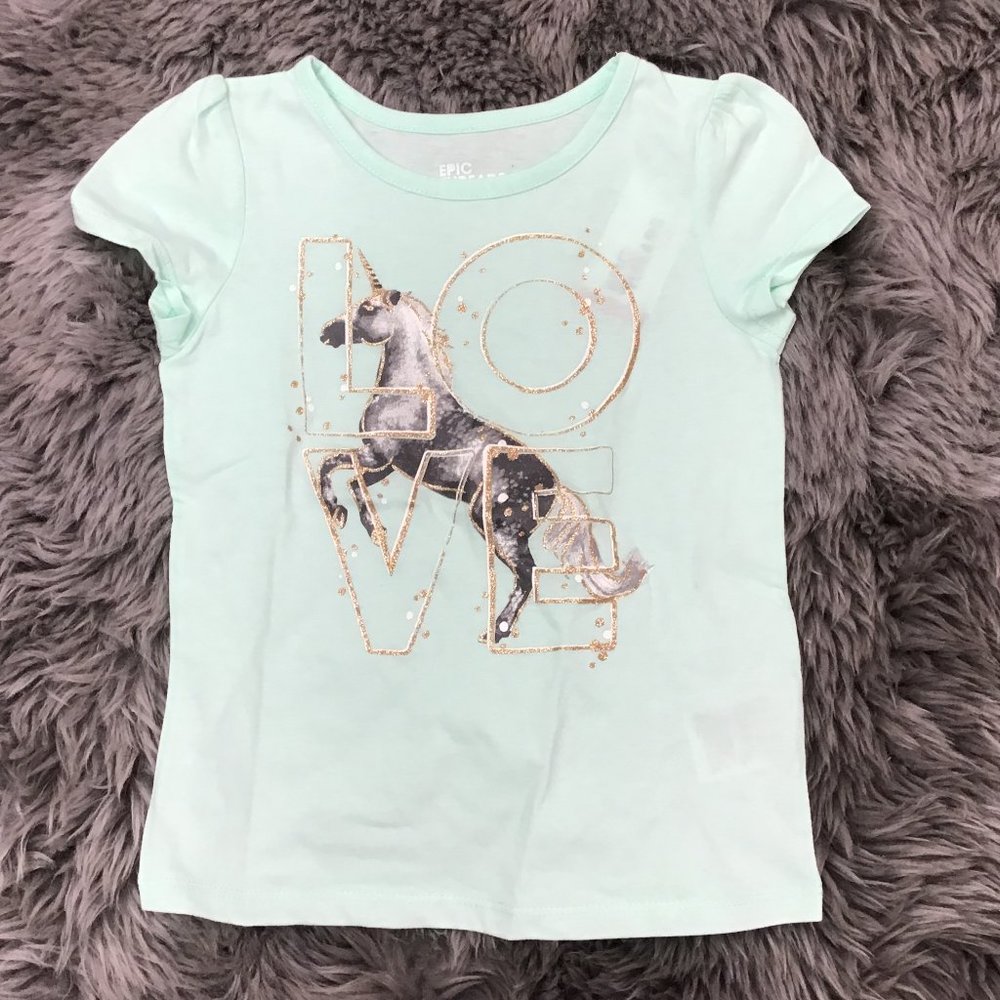 Epic Threads | Girl's T-shirt | Mint | Size 5